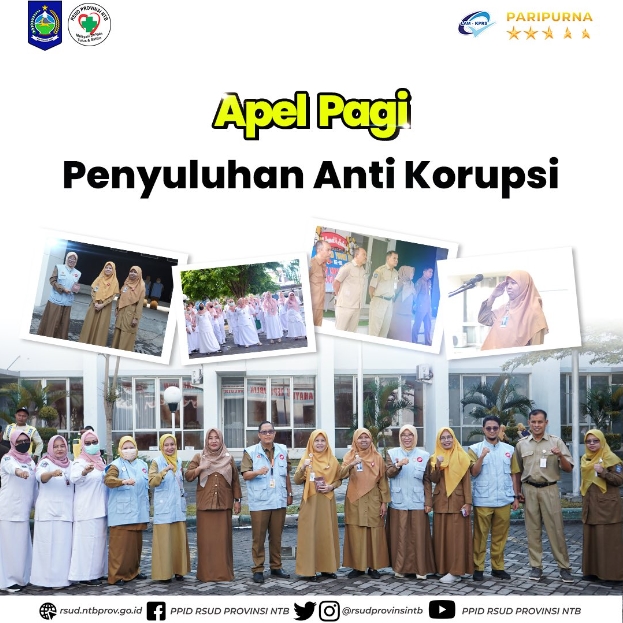 Apel Pagi Penyuluhan Anti Korupsi