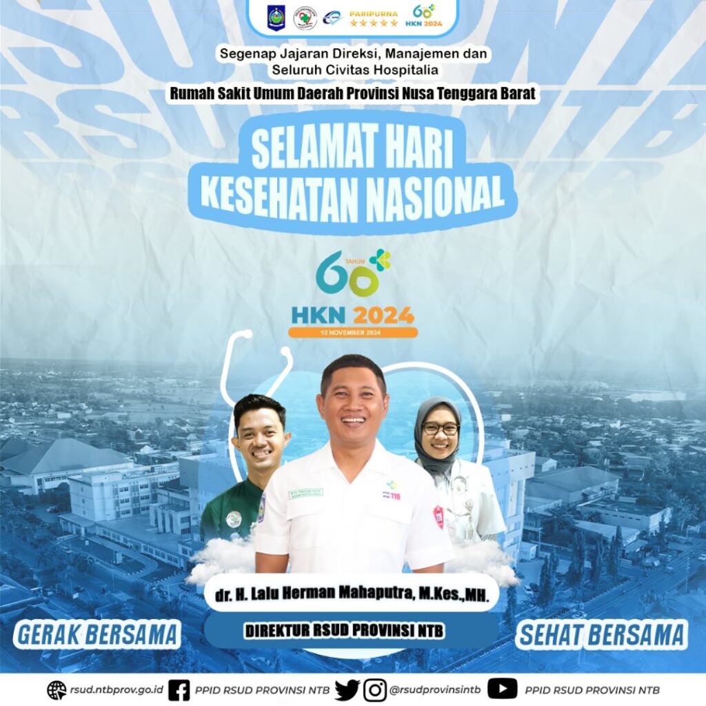 Selamat Hari Kesehatan Nasional ke-60 Tahun 2024