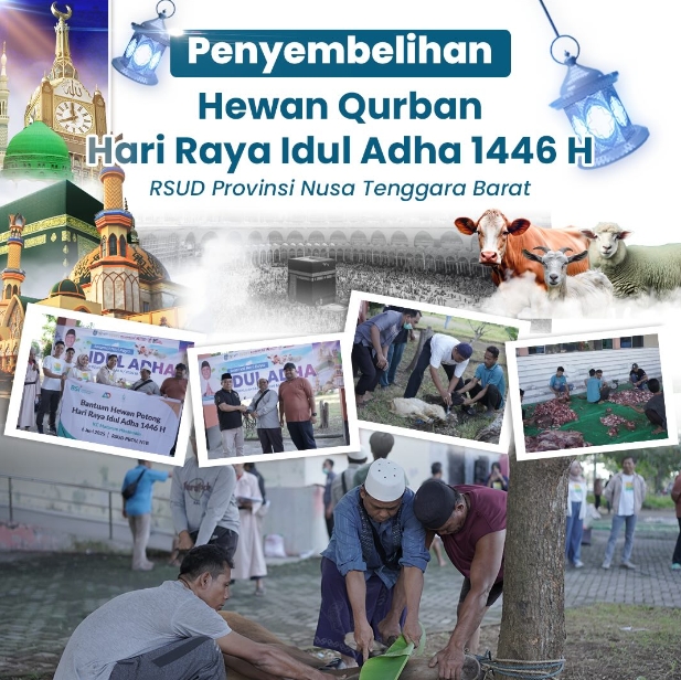 Penyembelihan Hewan Qurban Hari Raya Idul Adha 1446 H