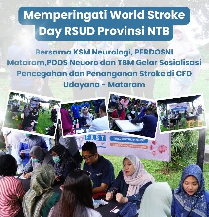 Peringatan World Stroke Day RSUD Provinsi NTB