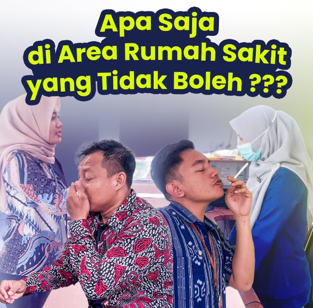 Apa Saja di Area Rumah Sakit yang Tidak Boleh??