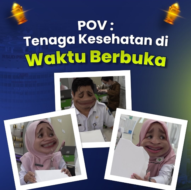 POV : Tenaga Kesehatan di Waktu Berbuka Puasa